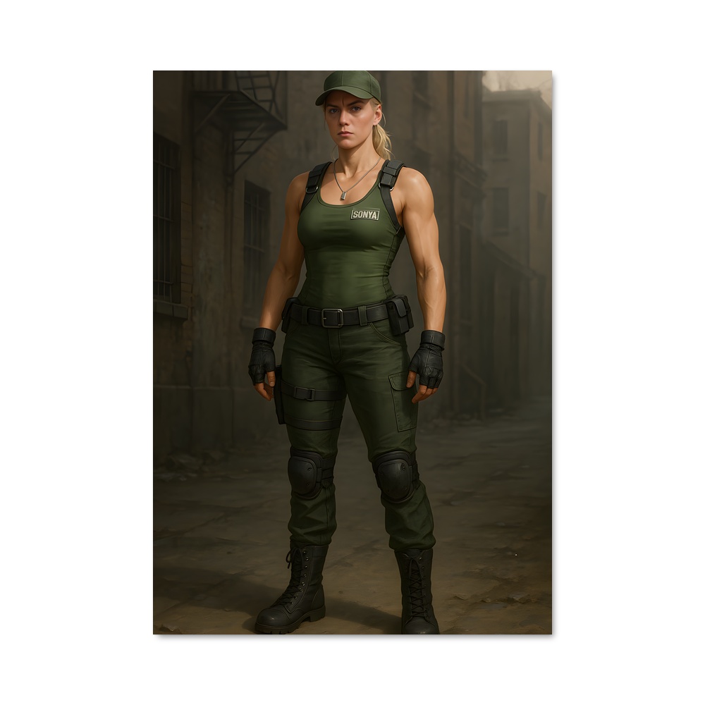 Poster Sonya en Mission